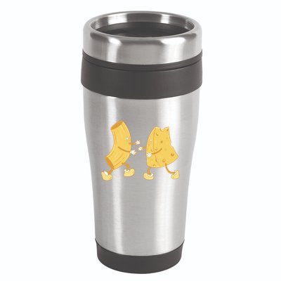 Mac And Cheese Funny Cute 16oz Travel Tumbler