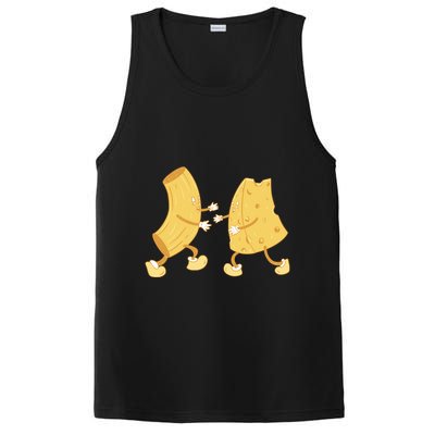 Mac And Cheese Funny Cute PosiCharge Competitor Tank
