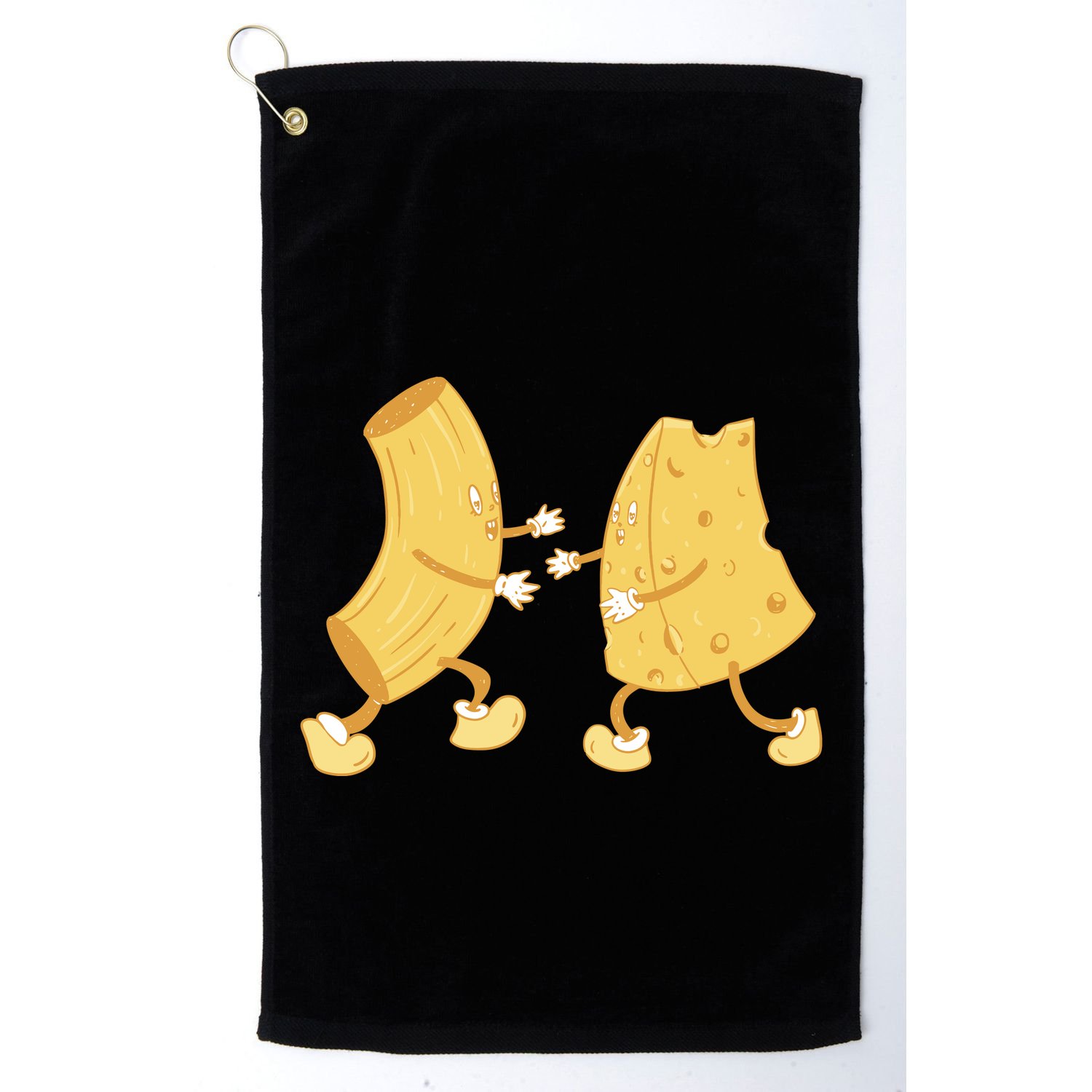 Mac And Cheese Funny Cute Golf Towel
