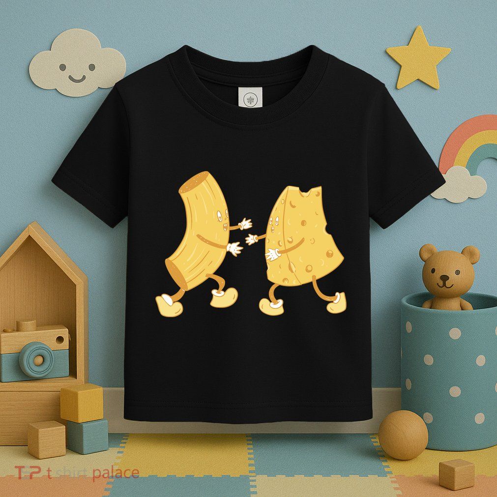 Mac And Cheese Funny Cute Toddler T-Shirt