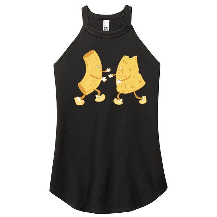 Mac And Cheese Funny Cute Women's Perfect Tri Rocker Tank