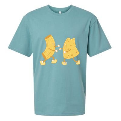 Mac And Cheese Funny Cute Sueded Cloud Jersey T-Shirt