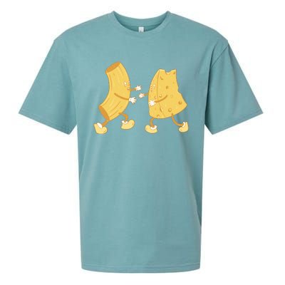 Mac And Cheese Funny Cute Sueded Cloud Jersey T-Shirt