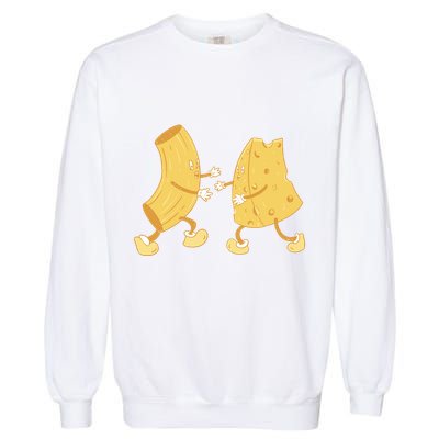 Mac And Cheese Funny Cute Garment-Dyed Sweatshirt