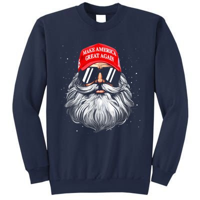 Make A Christmas Great Again Funny Xmas Trump Santa Pajamas Sweatshirt