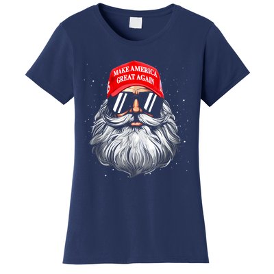 Make A Christmas Great Again Funny Xmas Trump Santa Pajamas Women's T-Shirt