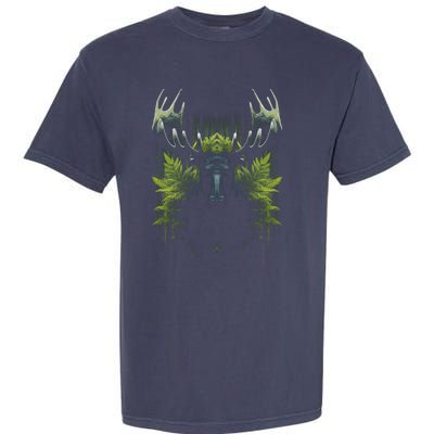 Moose Animal Cute Moose Canadian Moose Garment-Dyed Heavyweight T-Shirt