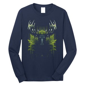 Moose Animal Cute Moose Canadian Moose Long Sleeve Shirt