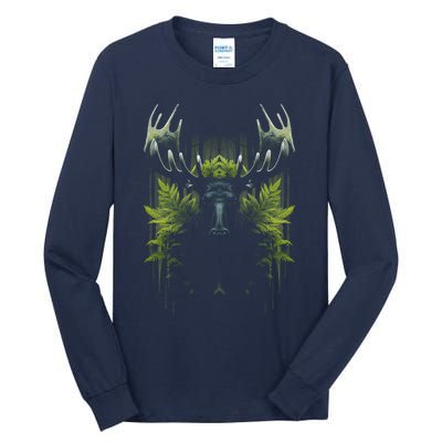 Moose Animal Cute Moose Canadian Moose Tall Long Sleeve T-Shirt