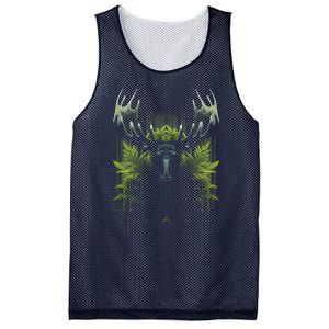 Moose Animal Cute Moose Canadian Moose Mesh Reversible Basketball Jersey Tank