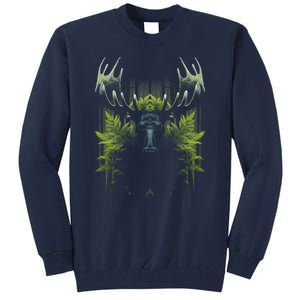 Moose Animal Cute Moose Canadian Moose Tall Sweatshirt