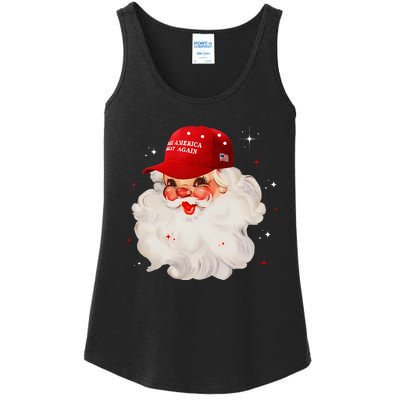 Make A Christmas Great Again Xmas Trump Maga Pajamas Santa Ladies Essential Tank