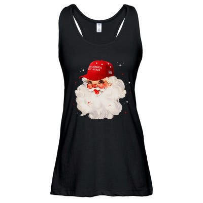 Make A Christmas Great Again Xmas Trump Maga Pajamas Santa Ladies Essential Flowy Tank