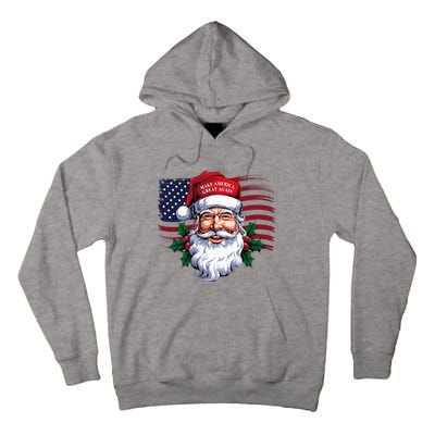 Make A Christmas Great Again Xmas Trump Maga Pajamas Santa Tall Hoodie