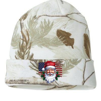 Make A Christmas Great Again Xmas Trump Maga Pajamas Santa Kati Licensed 12" Camo Beanie