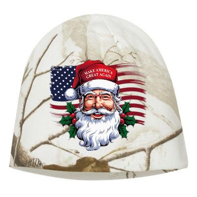 Make A Christmas Great Again Xmas Trump Maga Pajamas Santa Kati - Camo Knit Beanie