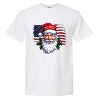 Make A Christmas Great Again Xmas Trump Maga Pajamas Santa Garment-Dyed Heavyweight T-Shirt