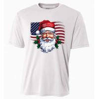 Make A Christmas Great Again Xmas Trump Maga Pajamas Santa Cooling Performance Crew T-Shirt