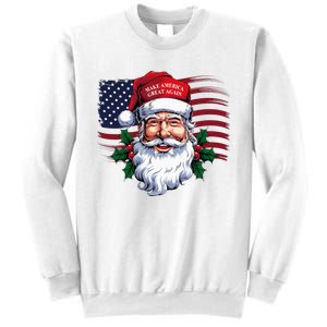 Make A Christmas Great Again Xmas Trump Maga Pajamas Santa Sweatshirt