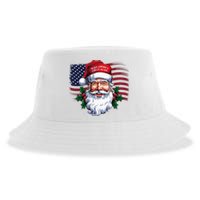 Make A Christmas Great Again Xmas Trump Maga Pajamas Santa Sustainable Bucket Hat