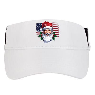 Make A Christmas Great Again Xmas Trump Maga Pajamas Santa Adult Drive Performance Visor