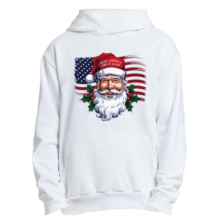 Make A Christmas Great Again Xmas Trump Maga Pajamas Santa Urban Pullover Hoodie