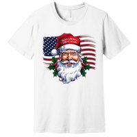 Make A Christmas Great Again Xmas Trump Maga Pajamas Santa Premium T-Shirt