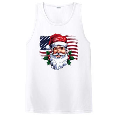 Make A Christmas Great Again Xmas Trump Maga Pajamas Santa PosiCharge Competitor Tank