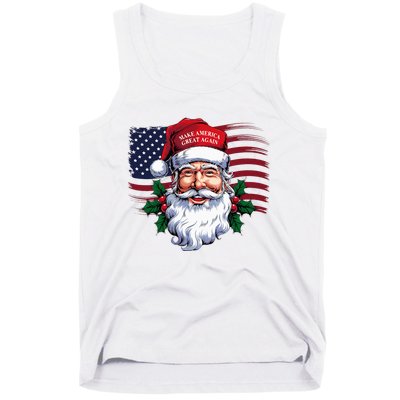 Make A Christmas Great Again Xmas Trump Maga Pajamas Santa Tank Top