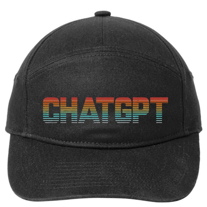 My Assistant Chatgpt 7-Panel Snapback Hat