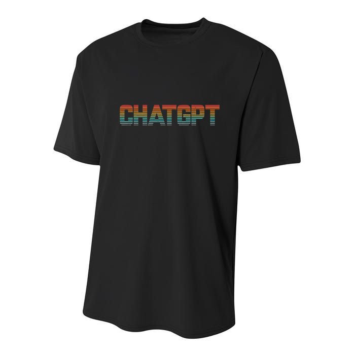 My Assistant Chatgpt Youth Performance Sprint T-Shirt