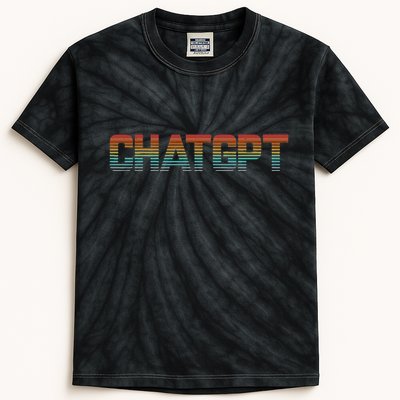 My Assistant Chatgpt Kids Tie-Dye T-Shirt