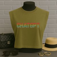 My Assistant Chatgpt Garment-Dyed Women's Muscle Tee