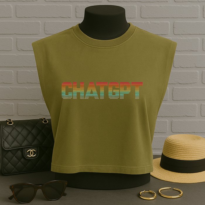 My Assistant Chatgpt Garment-Dyed Women's Muscle Tee