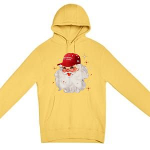 Make A Christmas Great Again Xmas Trump Maga Pajamas Santa Premium Pullover Hoodie