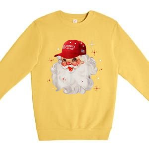 Make A Christmas Great Again Xmas Trump Maga Pajamas Santa Premium Crewneck Sweatshirt