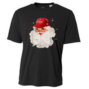 Make A Christmas Great Again Xmas Trump Maga Pajamas Santa Cooling Performance Crew T-Shirt