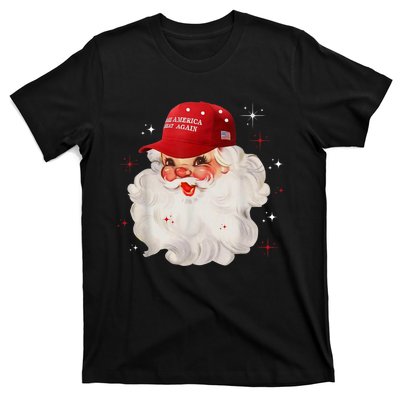 Make A Christmas Great Again Xmas Trump Maga Pajamas Santa T-Shirt