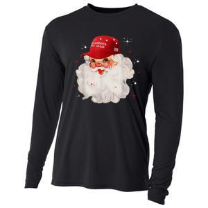 Make A Christmas Great Again Xmas Trump Maga Pajamas Santa Cooling Performance Long Sleeve Crew