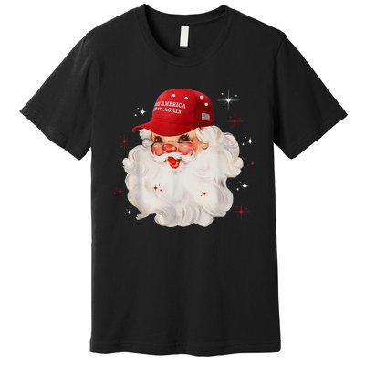 Make A Christmas Great Again Xmas Trump Maga Pajamas Santa Premium T-Shirt