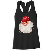 Make A Christmas Great Again Xmas Trump Maga Pajamas Santa Women's Racerback Tank