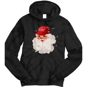 Make A Christmas Great Again Xmas Trump Maga Pajamas Santa Tie Dye Hoodie