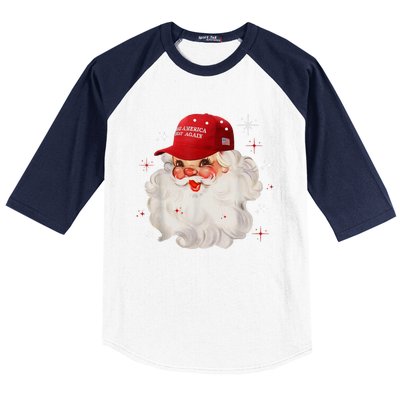 Make A Christmas Great Again Xmas Trump Maga Pajamas Santa Baseball Sleeve Shirt