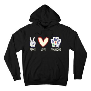 Mahjong Art Chinese Mah Jongg Game Lover Hoodie