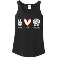 Mahjong Art Chinese Mah Jongg Game Lover Ladies Essential Tank