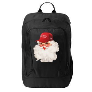 Make A Christmas Great Again Xmas Maga Santa Holiday Retro City Backpack