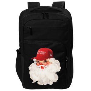 Make A Christmas Great Again Xmas Maga Santa Holiday Retro Impact Tech Backpack