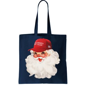 Make A Christmas Great Again Xmas Maga Santa Holiday Retro Tote Bag