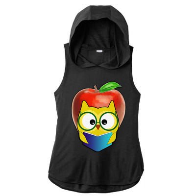 Ms. Appleberry Costume Miss Appleberry Halloween Costume Ladies PosiCharge Tri-Blend Wicking Draft Hoodie Tank