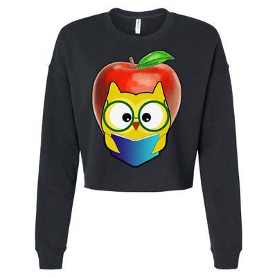 Ms. Appleberry Costume Miss Appleberry Halloween Costume Cropped Pullover Crew